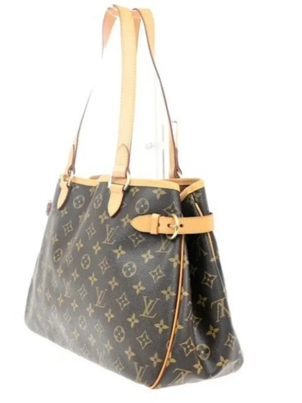 LOUIS VUITTON Batignolles Horizontal Shoulder Bag Monogram Brown M51154 29MA446 - Picture 2 of 16